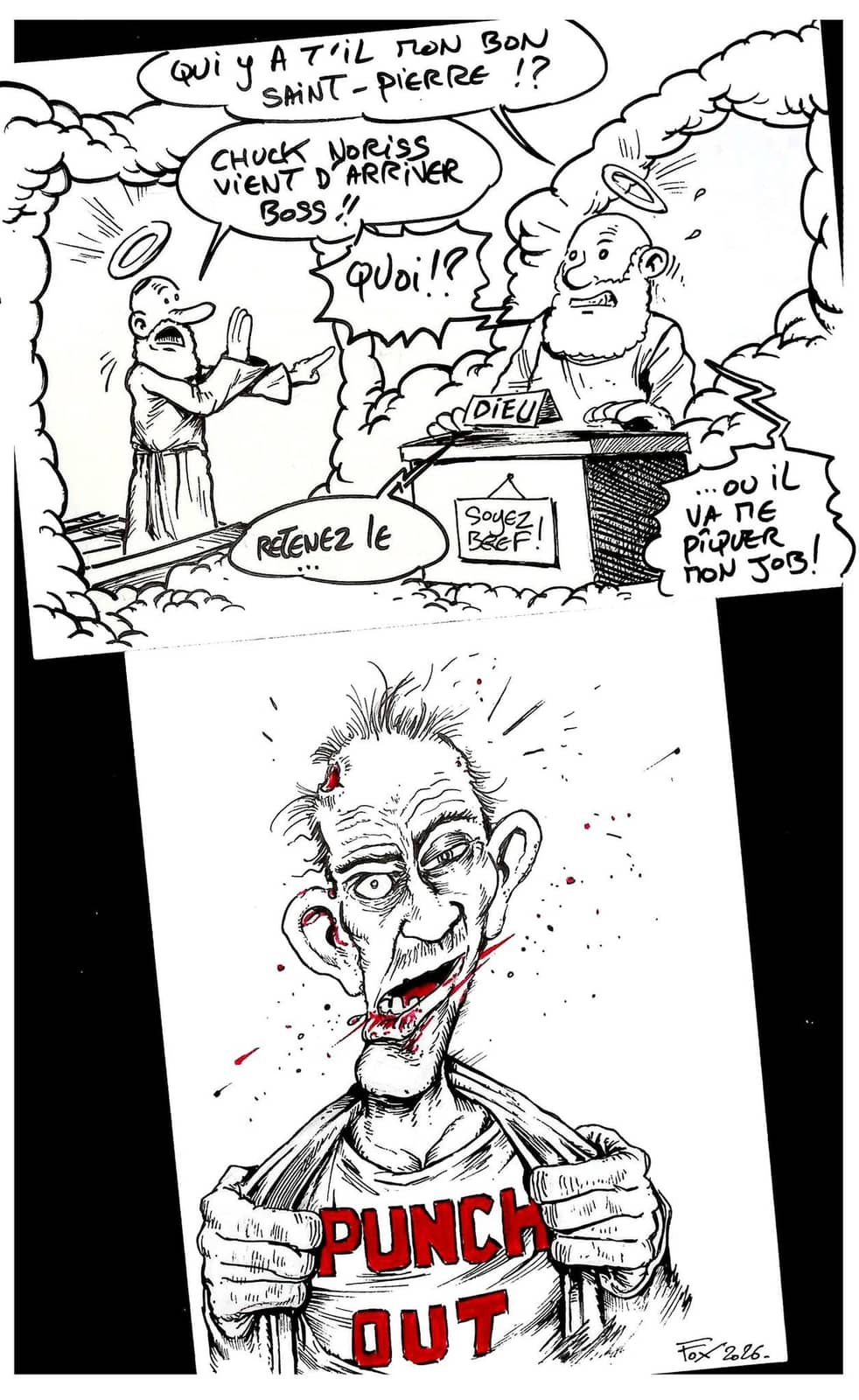 Saint-Pierre et l'humour noir