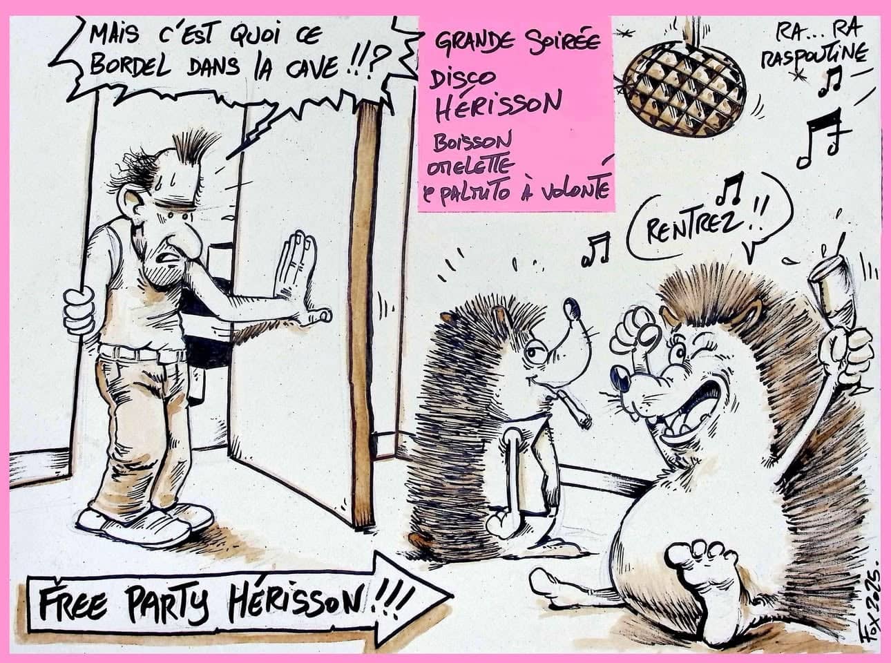 Free Party Hérisson festival