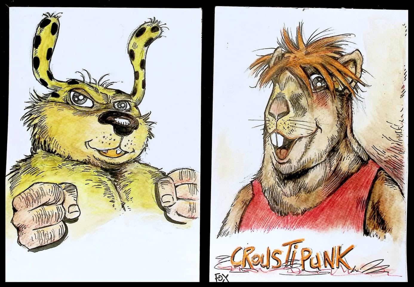 Hommage à Franquin et Marsupilami