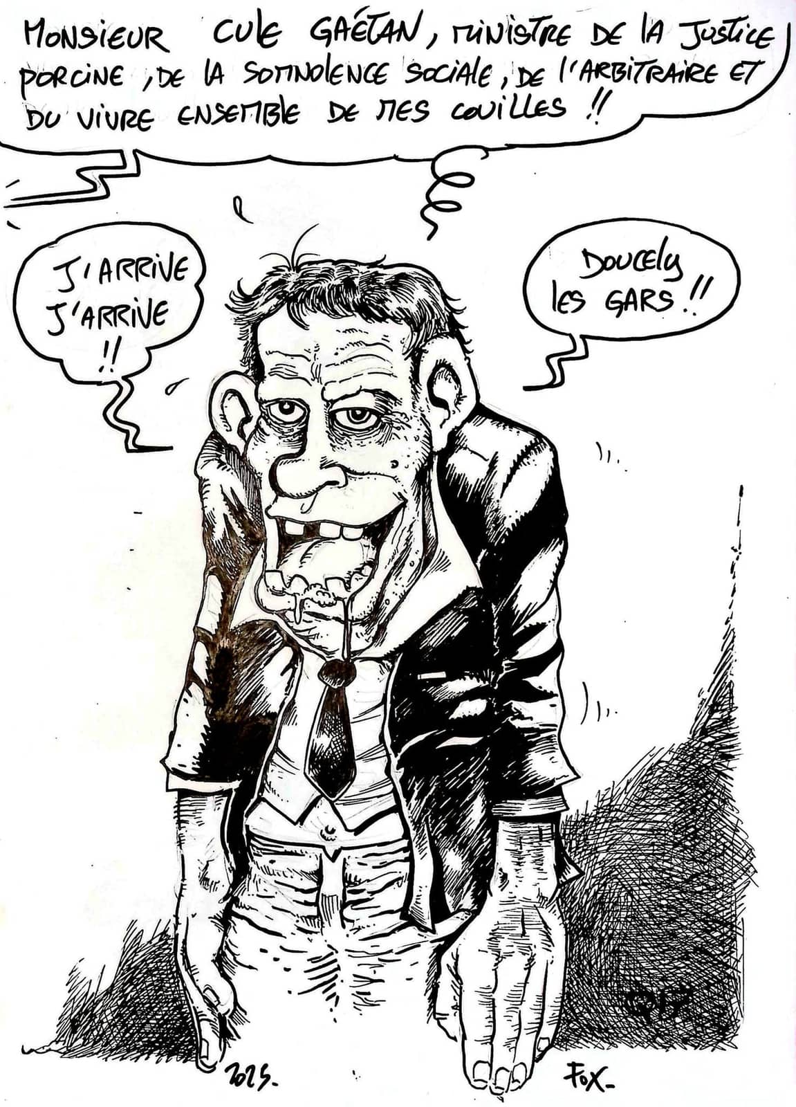 Ministre de la Justice démoniaque