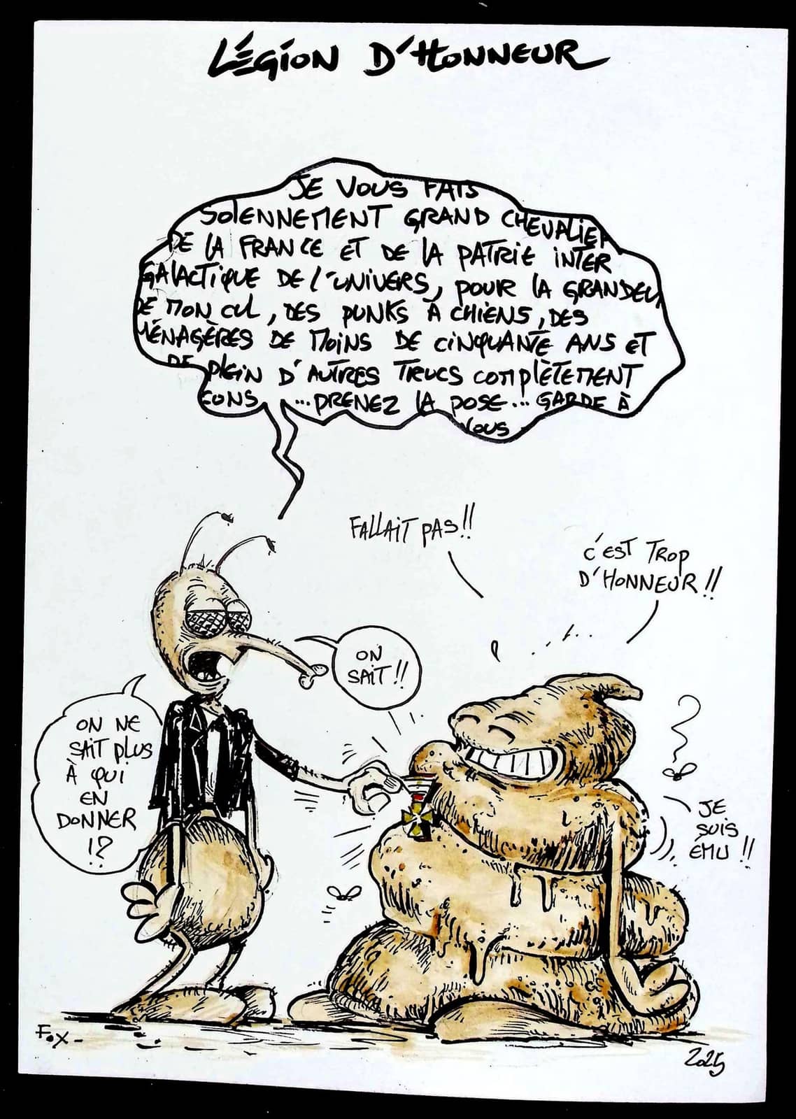 Légion d'honneur et absurdité politique