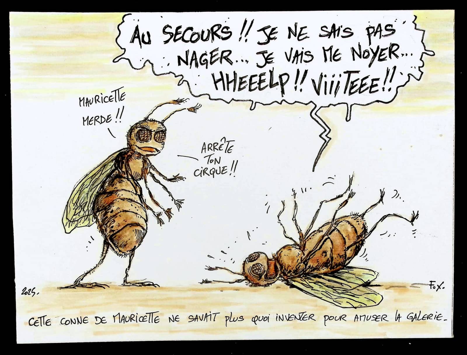 Mauricette la mouche facétieuse