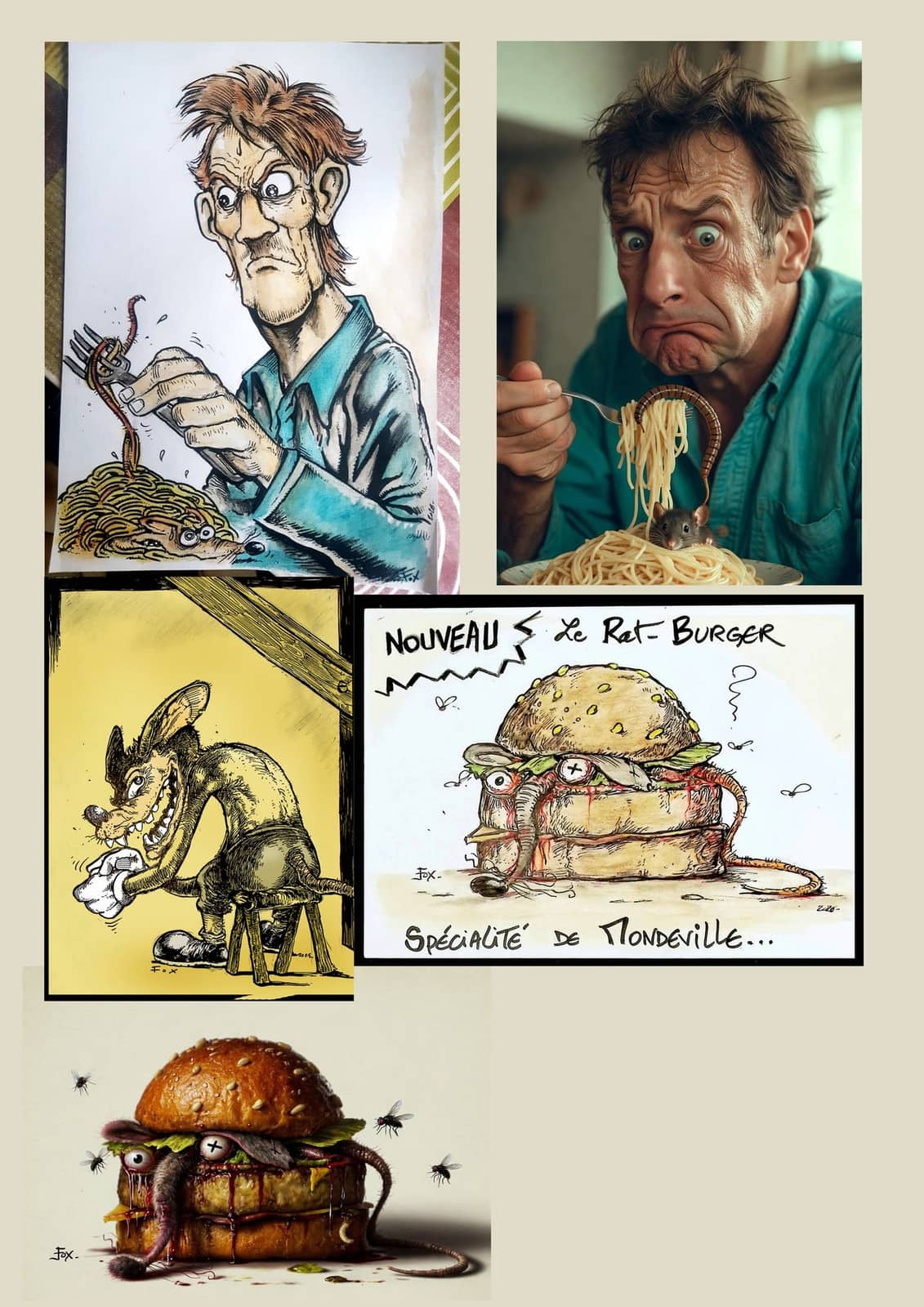 Rat Burger - Spécialité de Mondeville