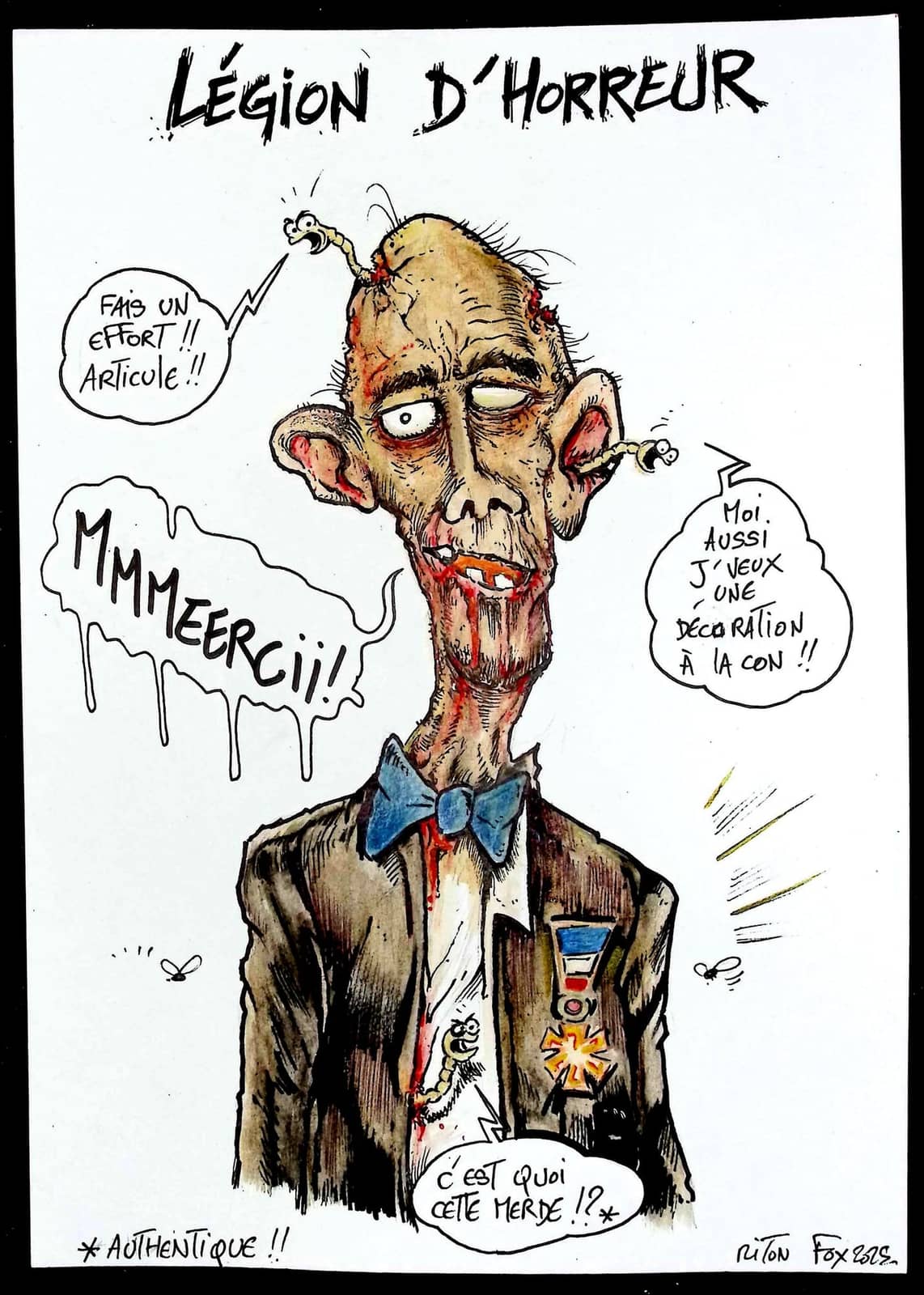 Légion d'Horreur - Caricature politique