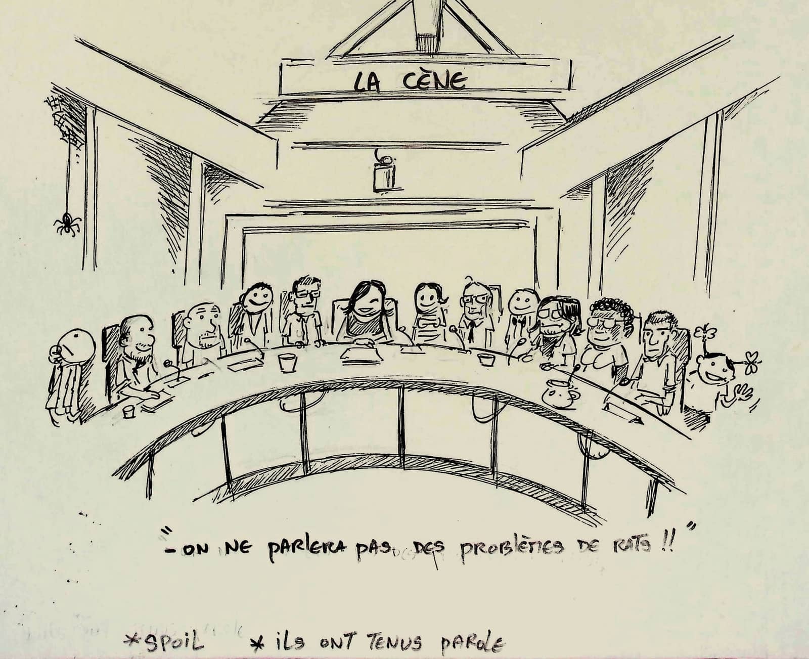 Débat politique autour de la table