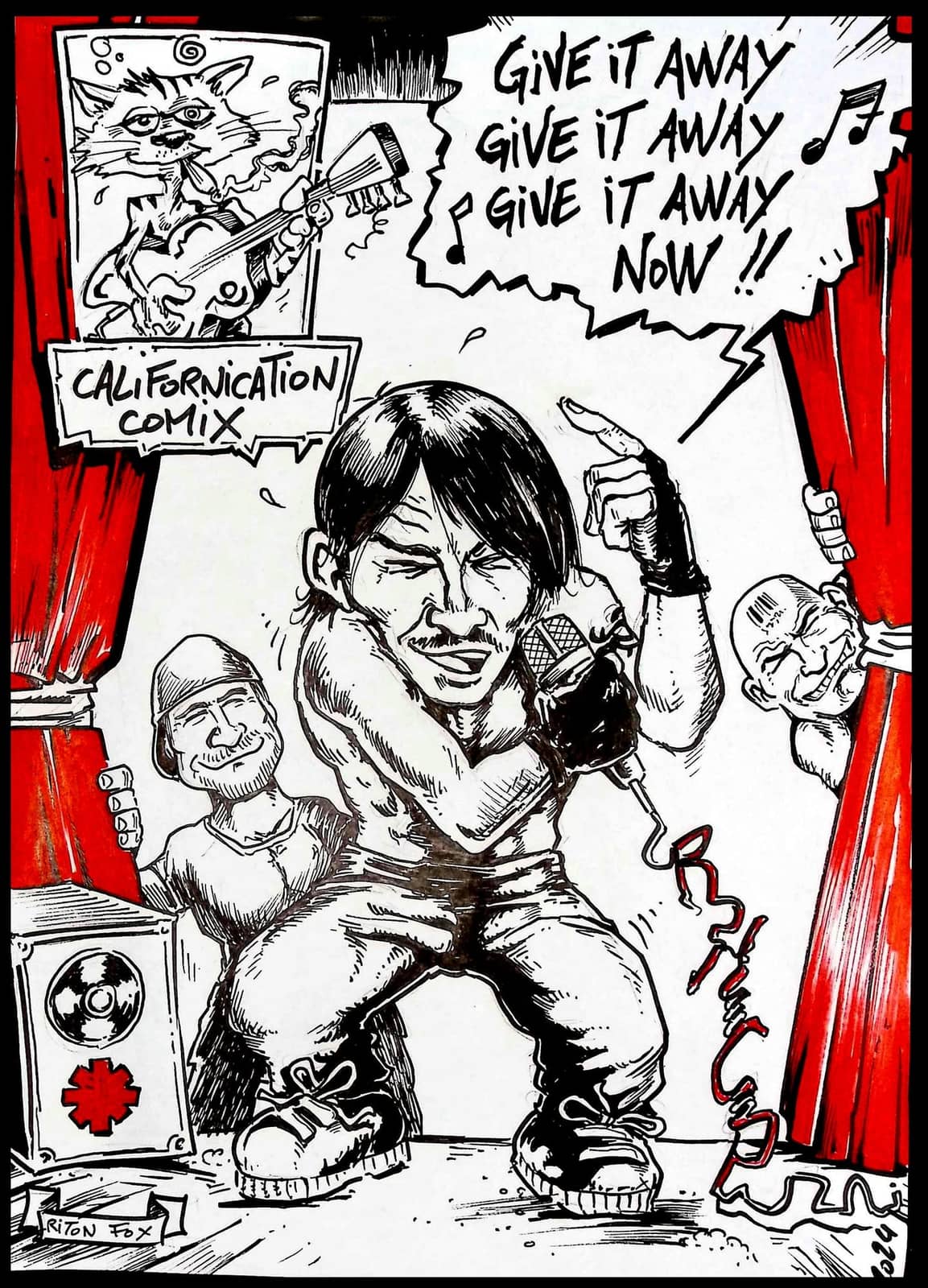 Red Hot Chilli Peppers parodie comique