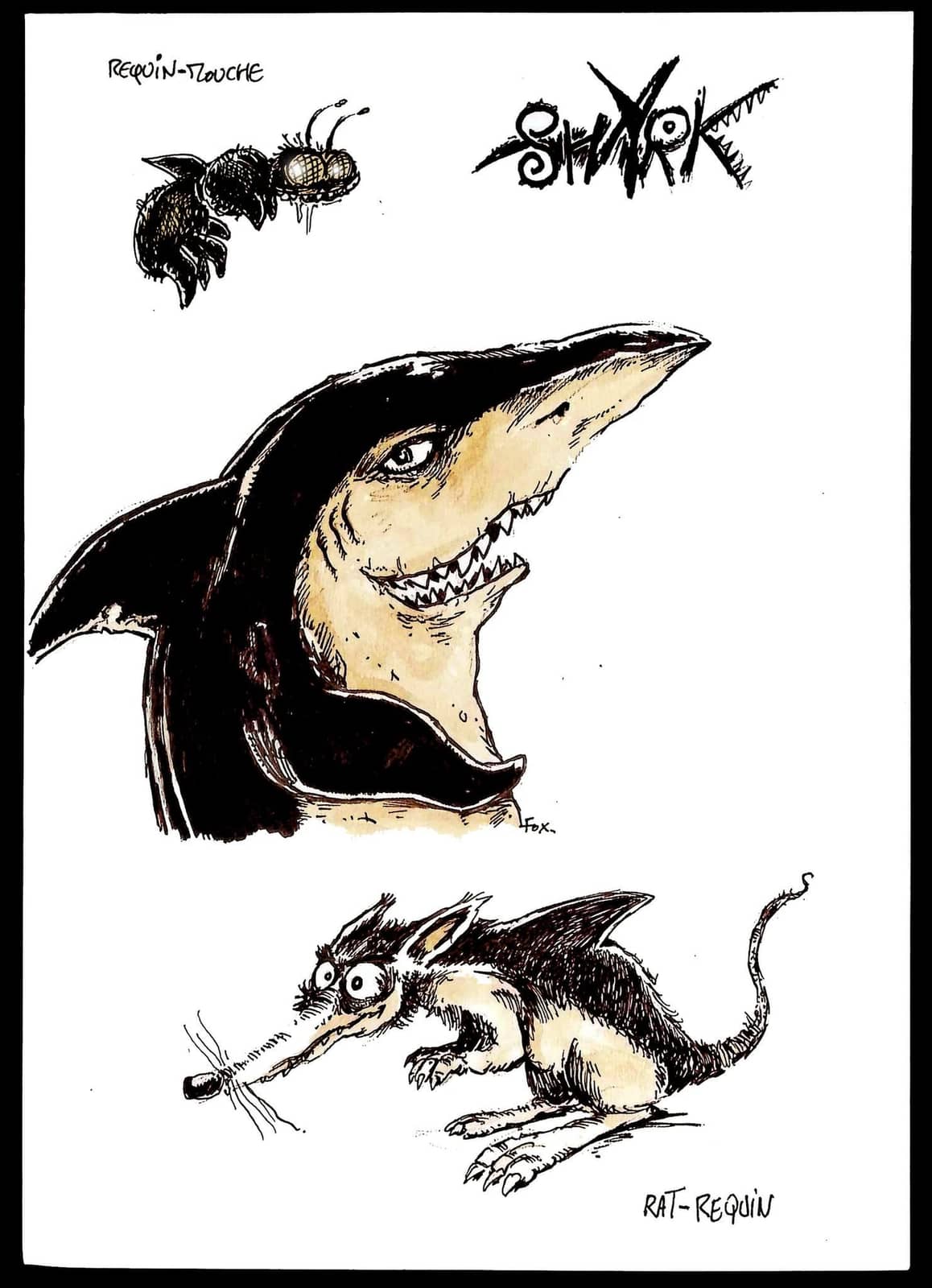 Requin-Touche et Rat-Requin