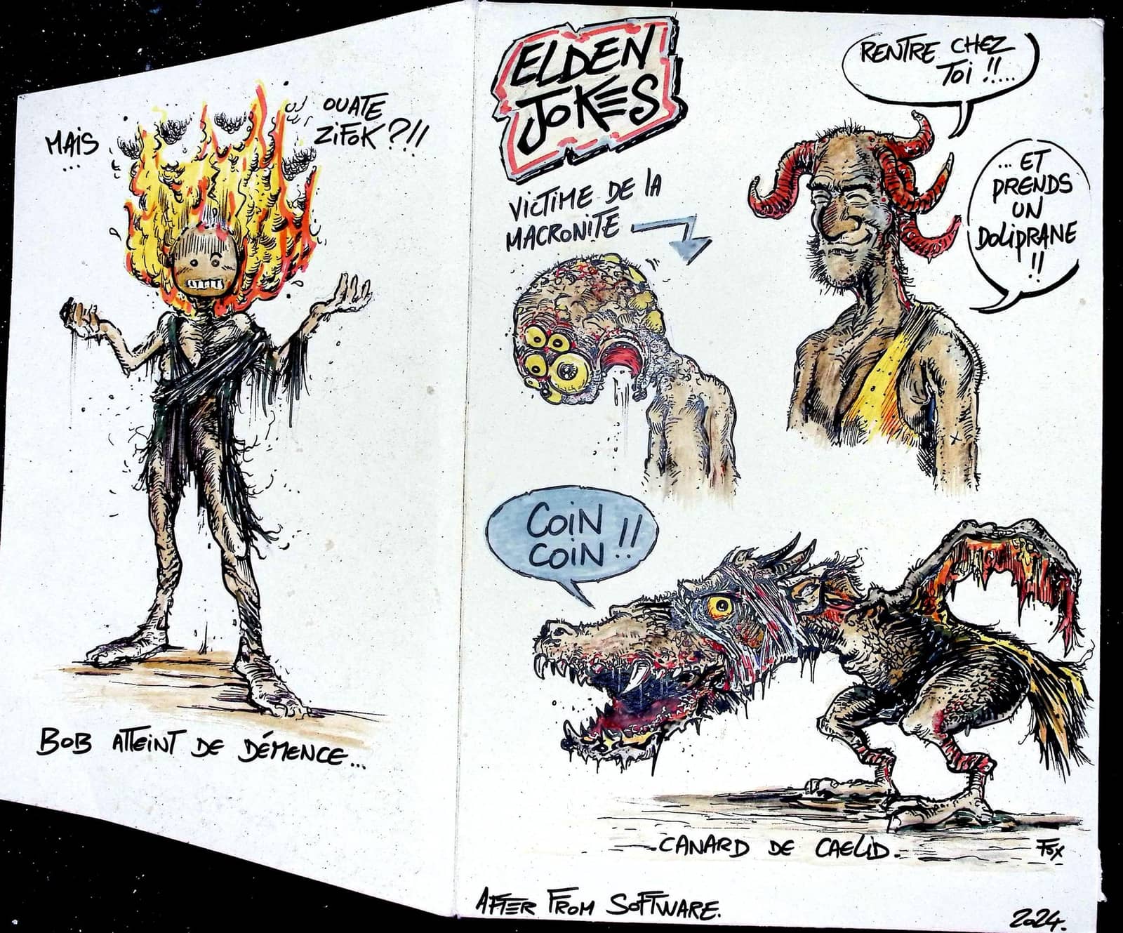 Créatures horrifiques d'Elden Jokes