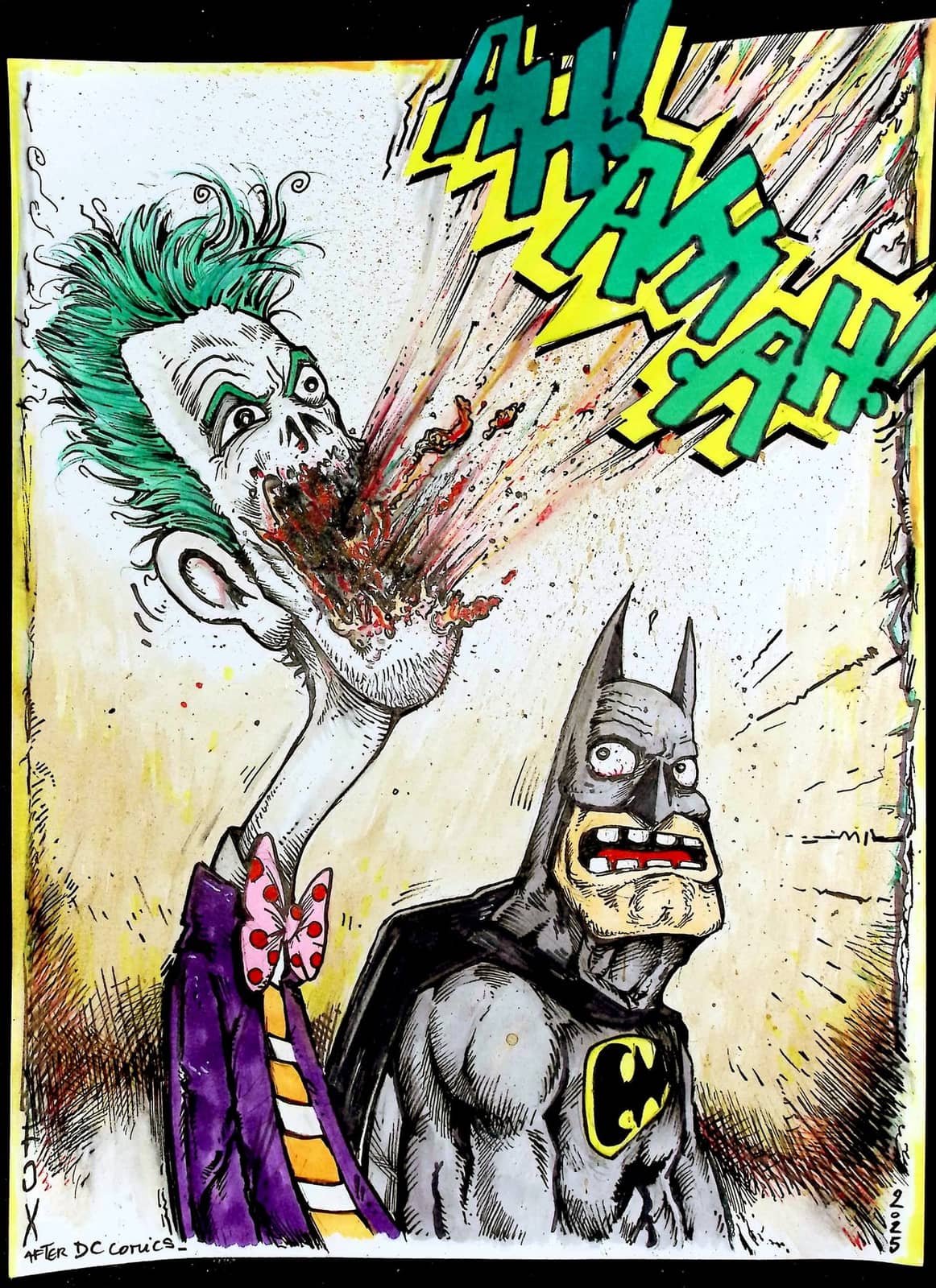 Batman face au Joker enragé