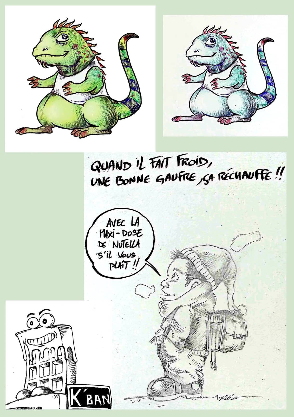 Créature hivernale aux recettes magiques