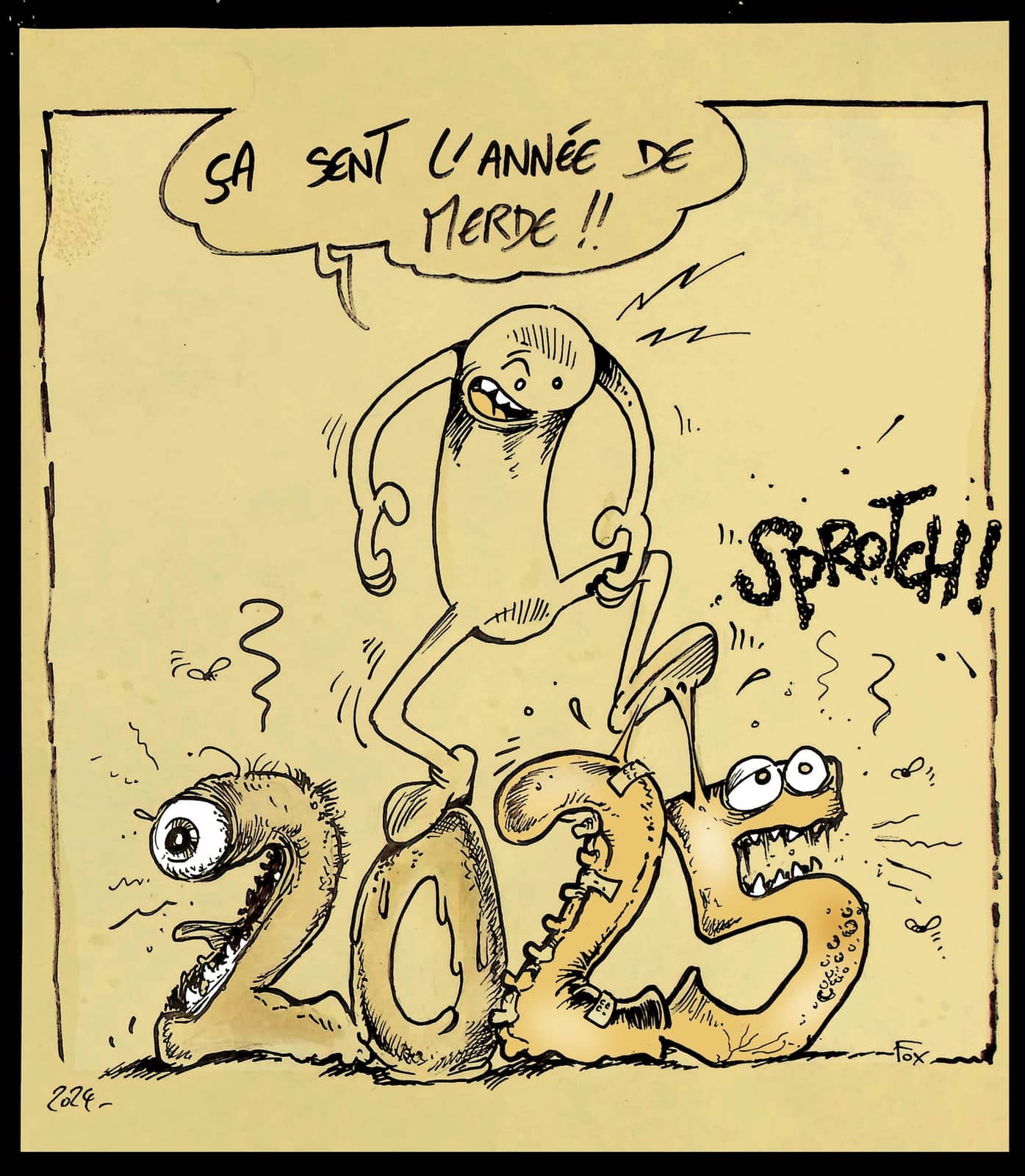 Vœux de nouvelle année délirants