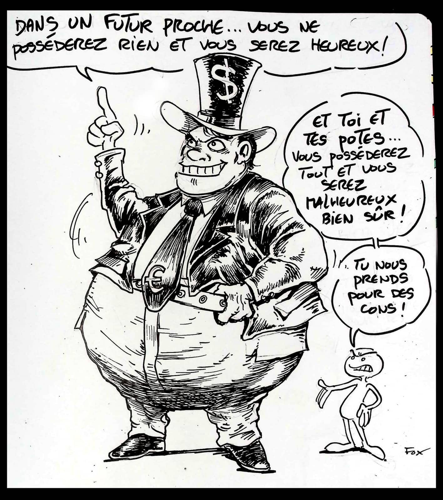 Le capitaliste et la promesse vide