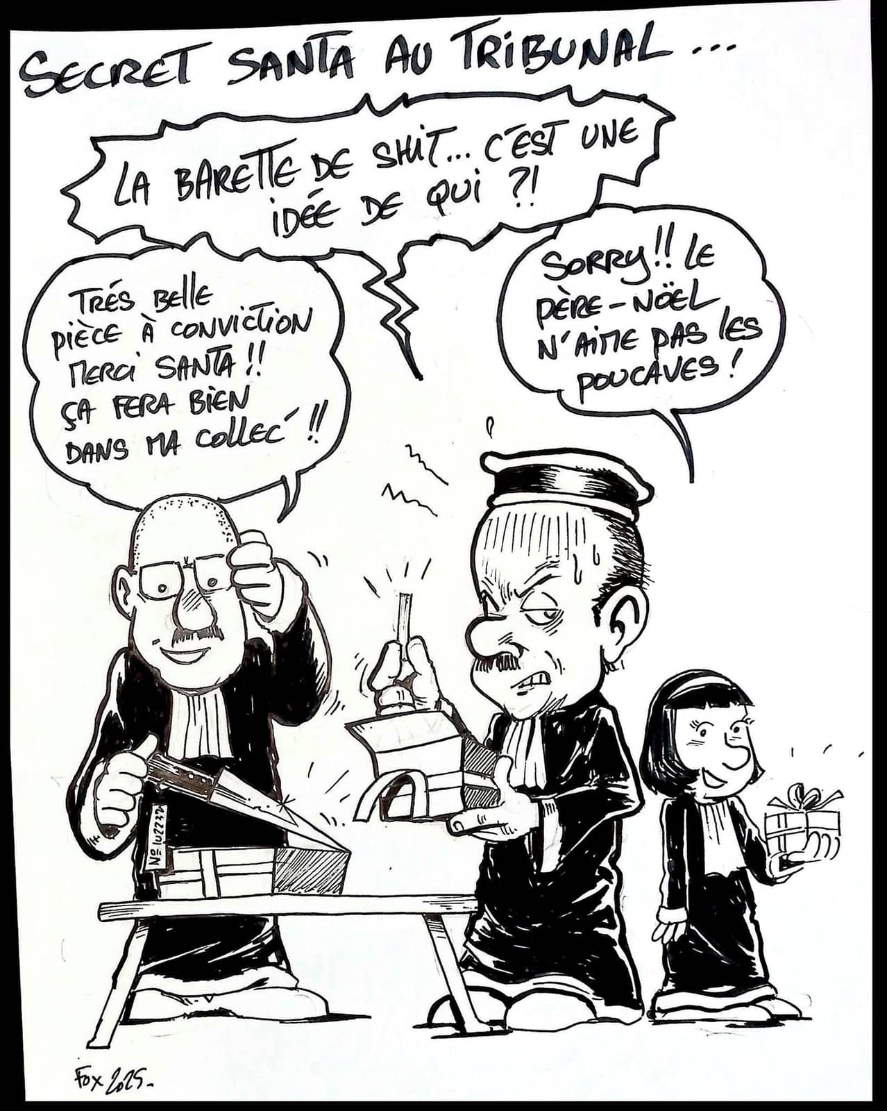 Secret Santa au tribunal