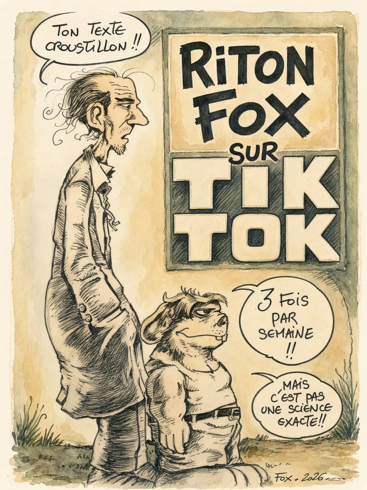 Riton Fox annonce TikTok