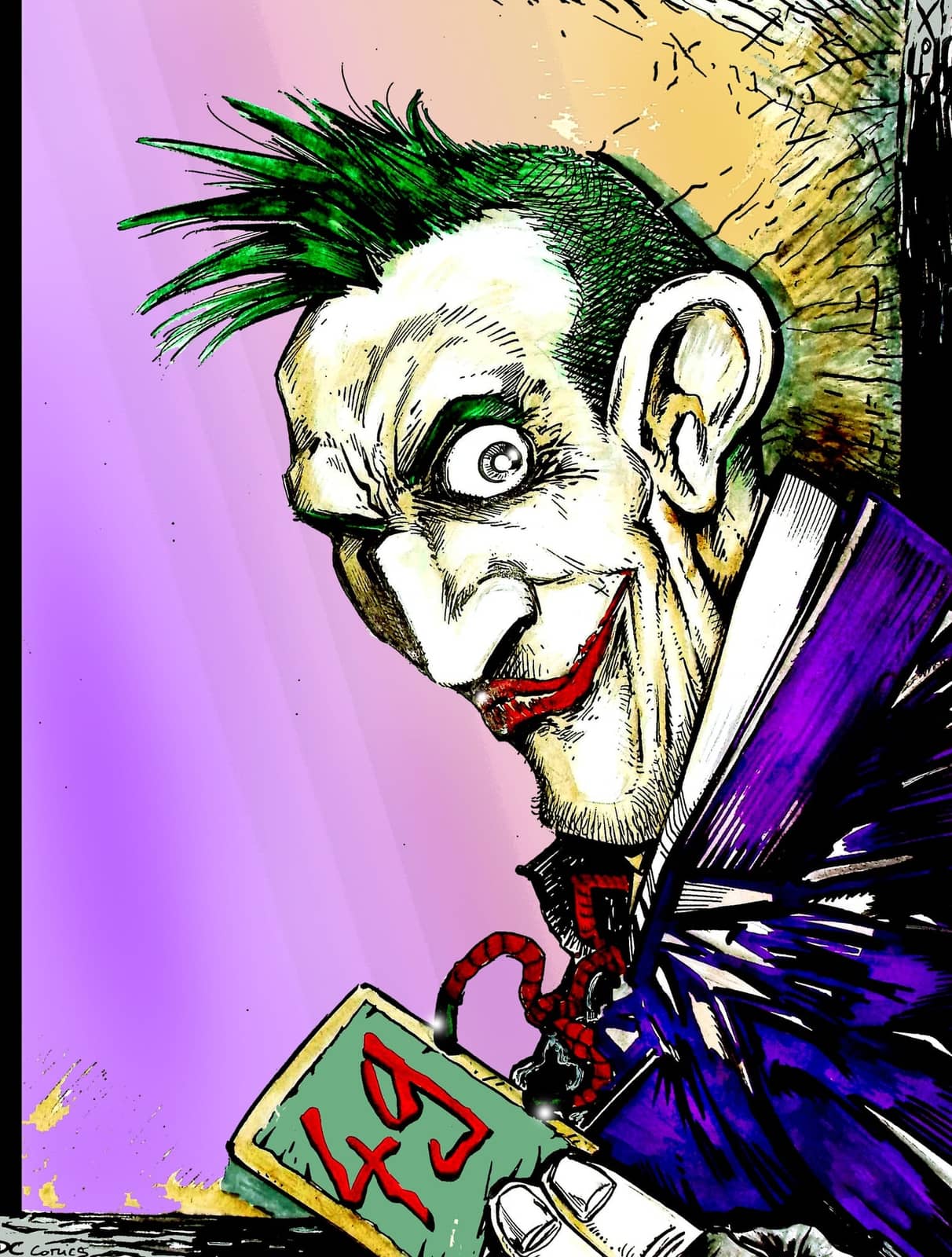 Personnage politique caricaturé 49.3