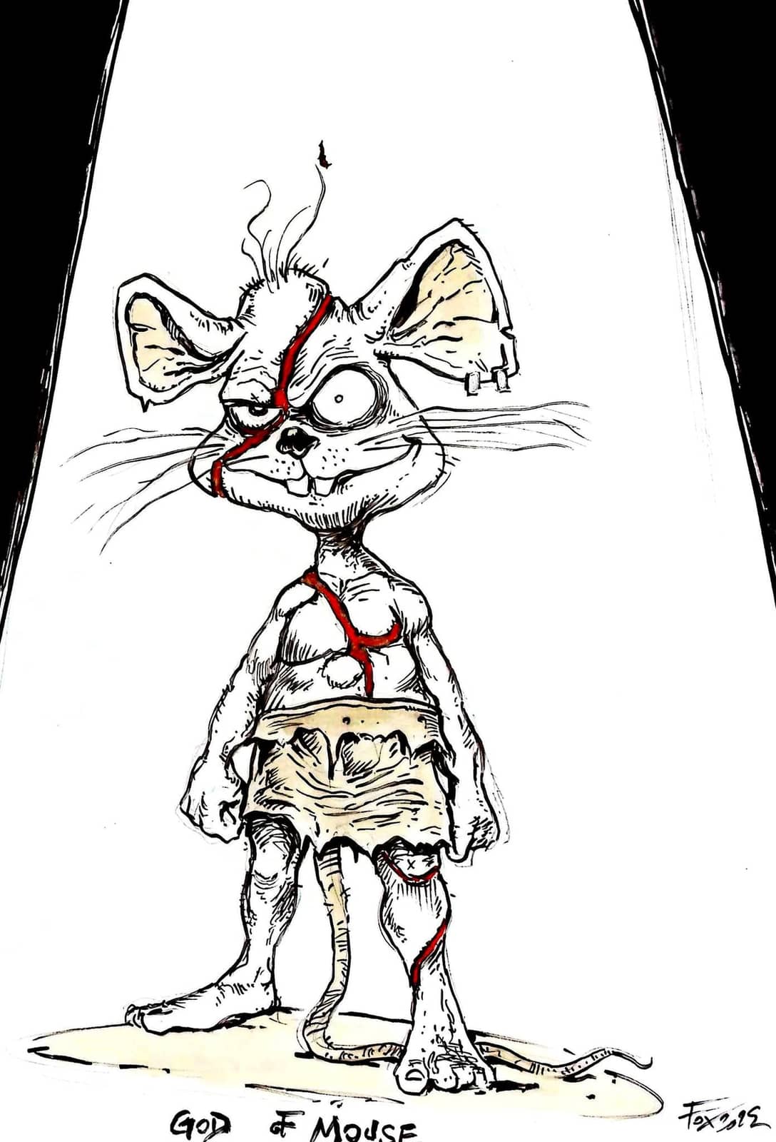 God of Mouse anatomie macabre