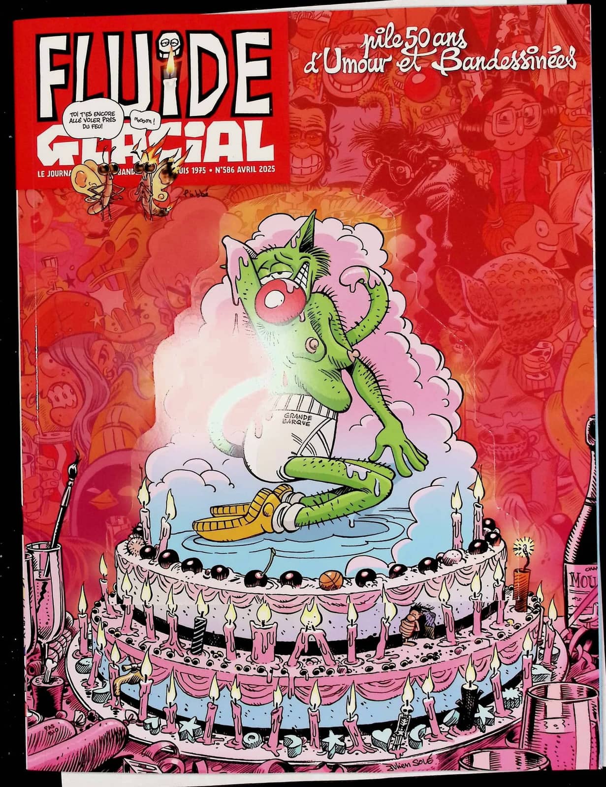 Monstre vert aux 50 ans