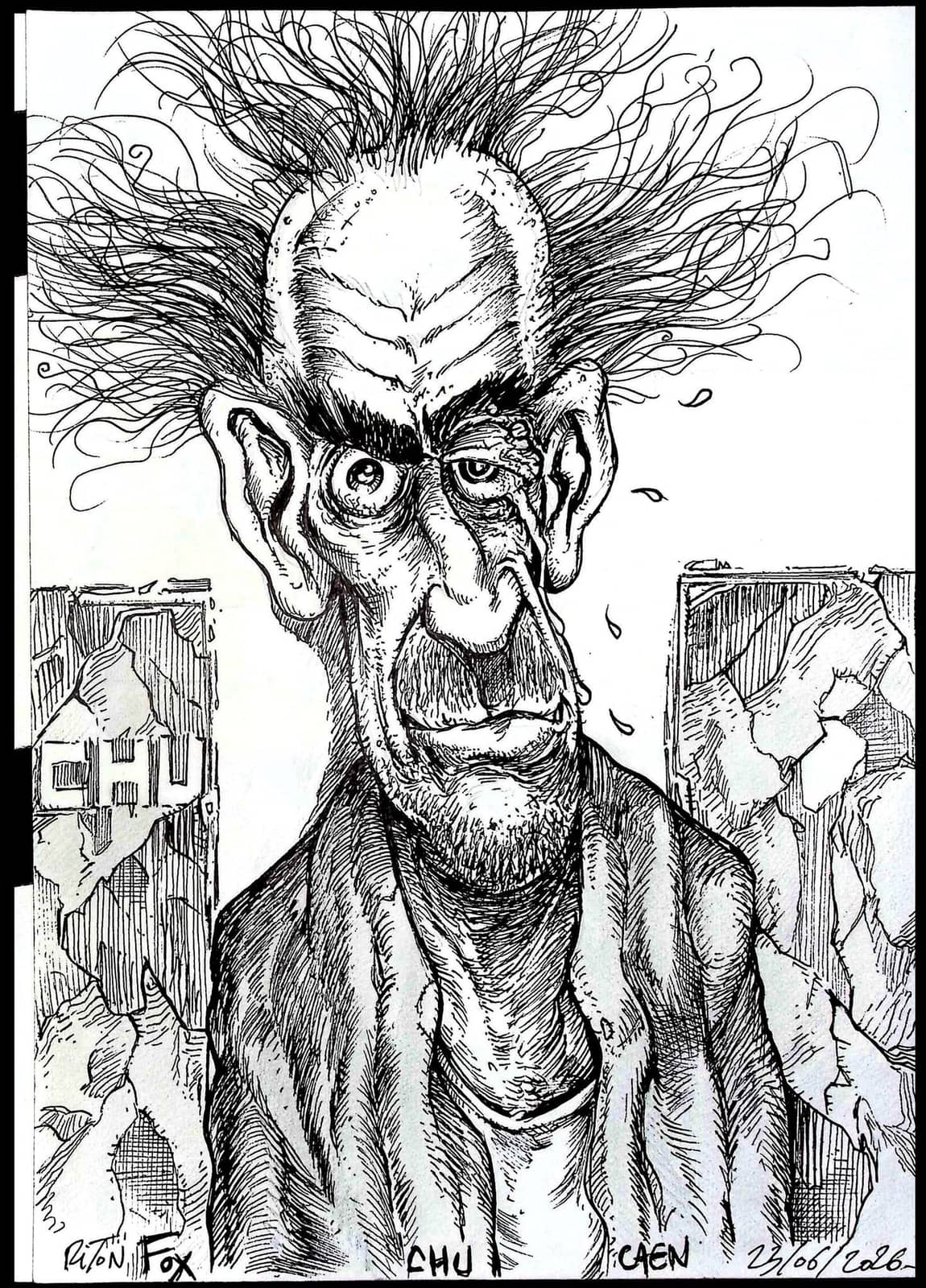 Portrait monstrueux au CHU