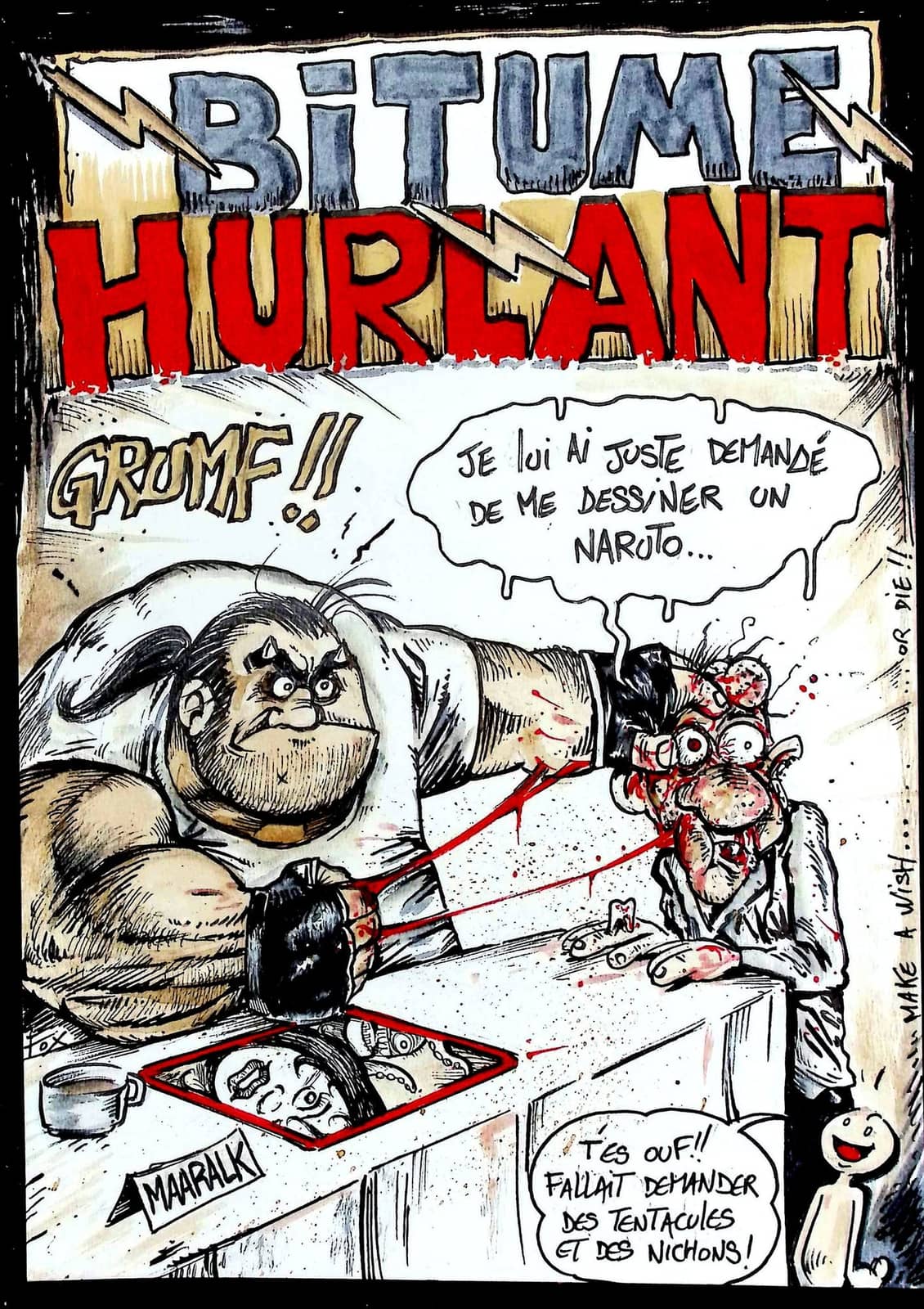 Bitume-Hurlant Parodie Métal