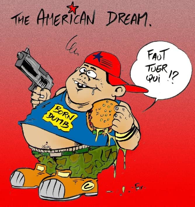The American Dream critique satirique