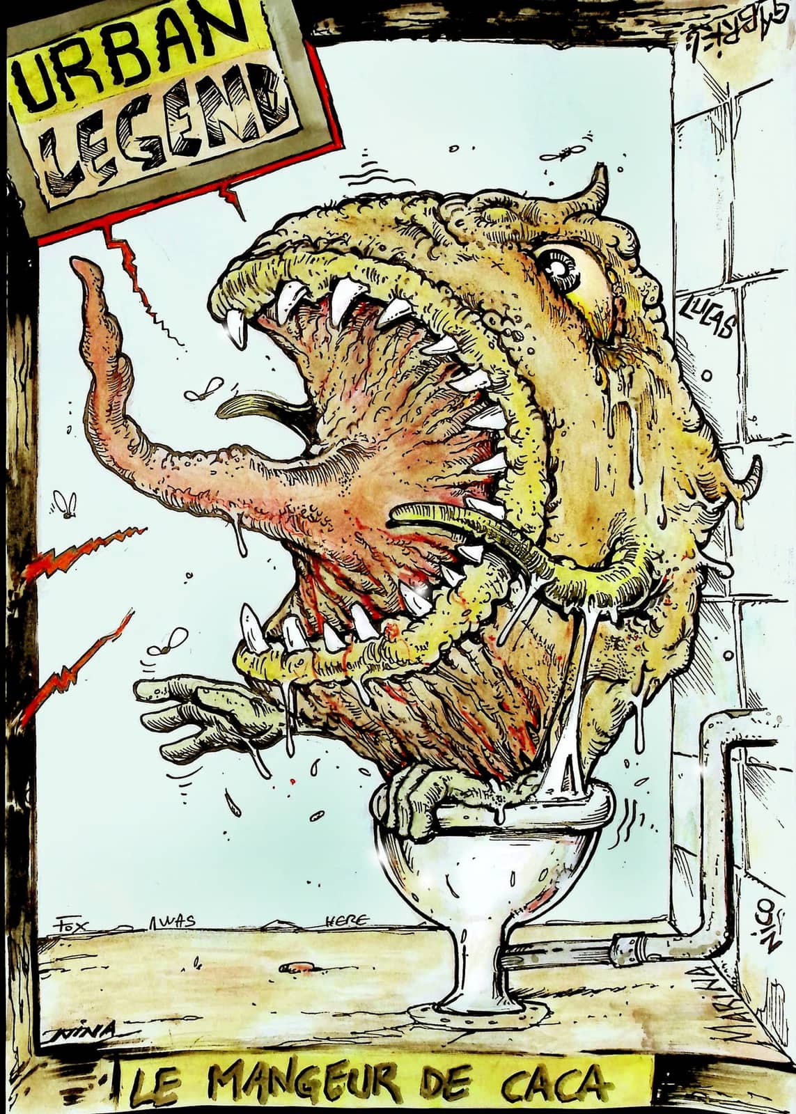 Le mangeur de cacas urbain