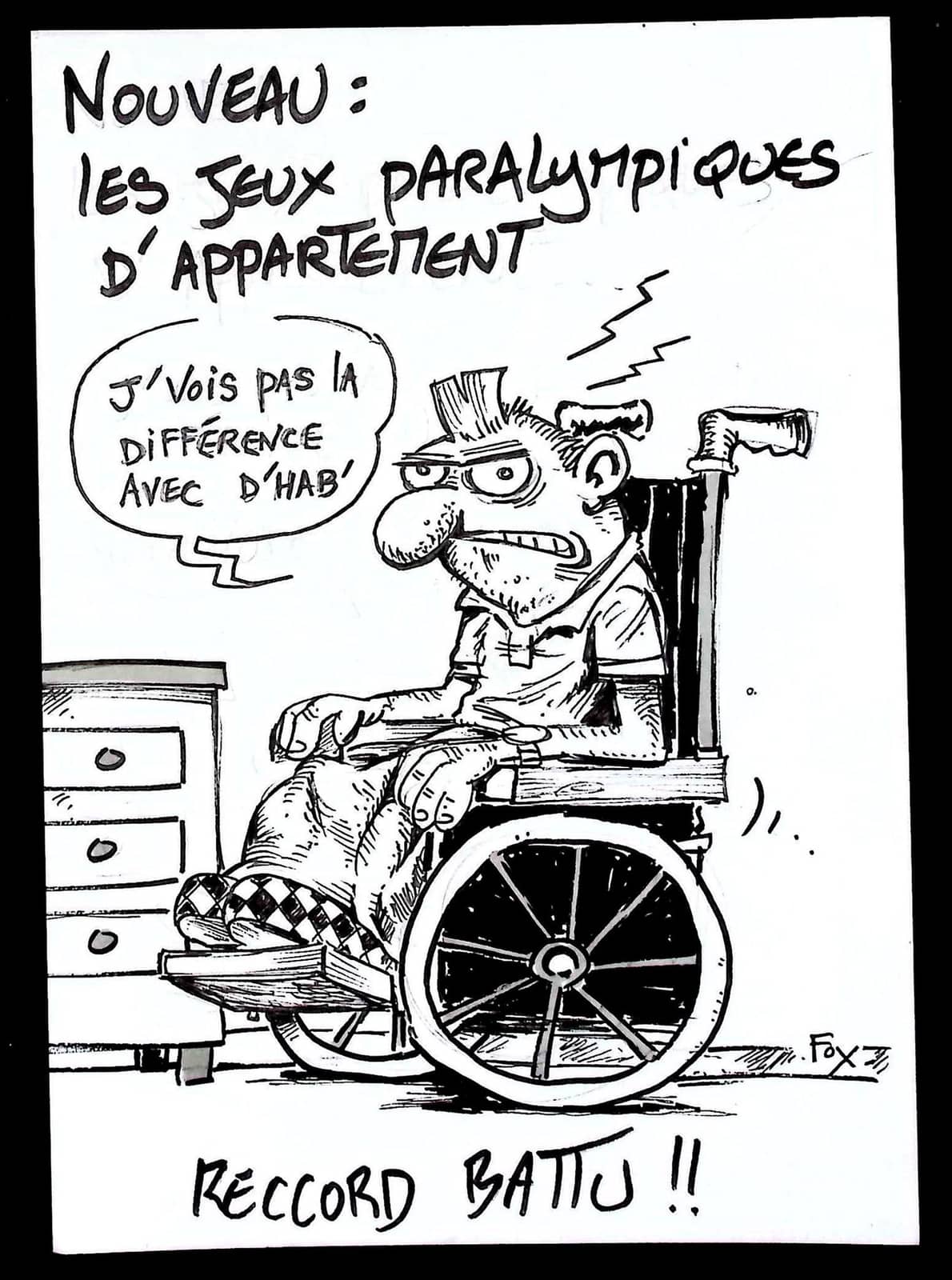 Record paralympique absurde
