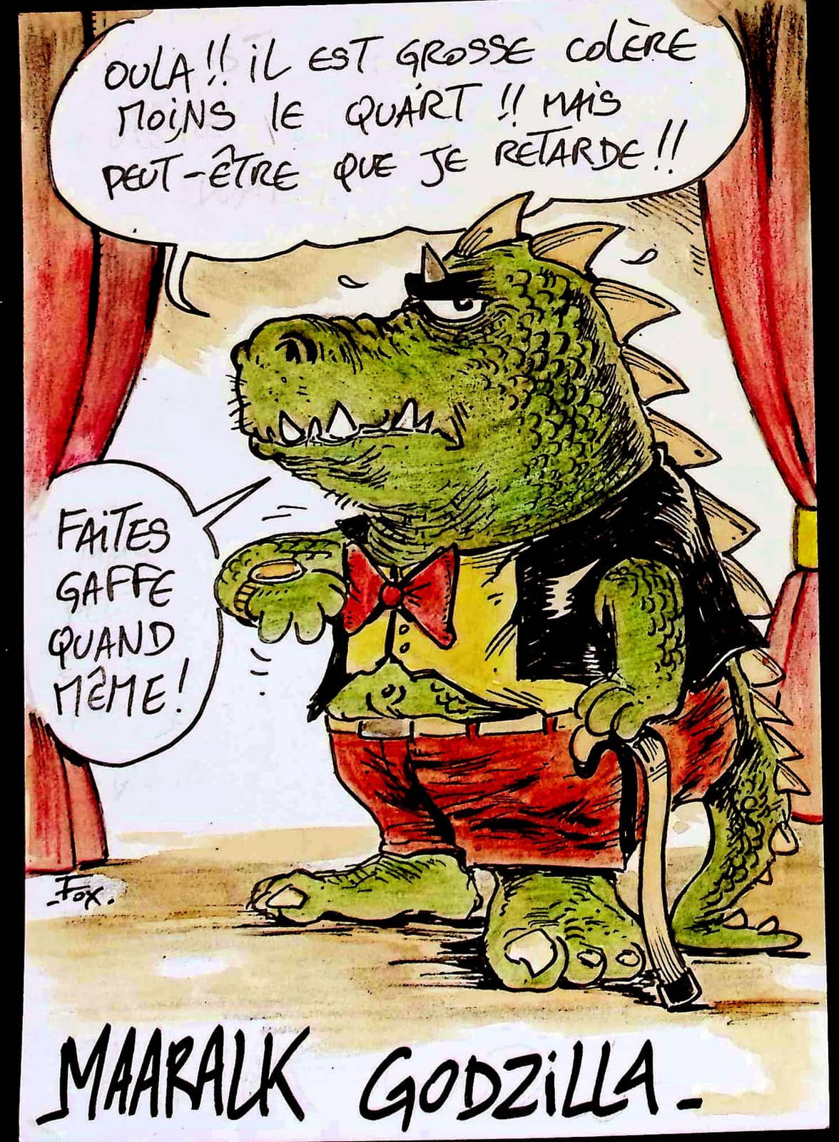 Maaraik Godzilla délire monstre