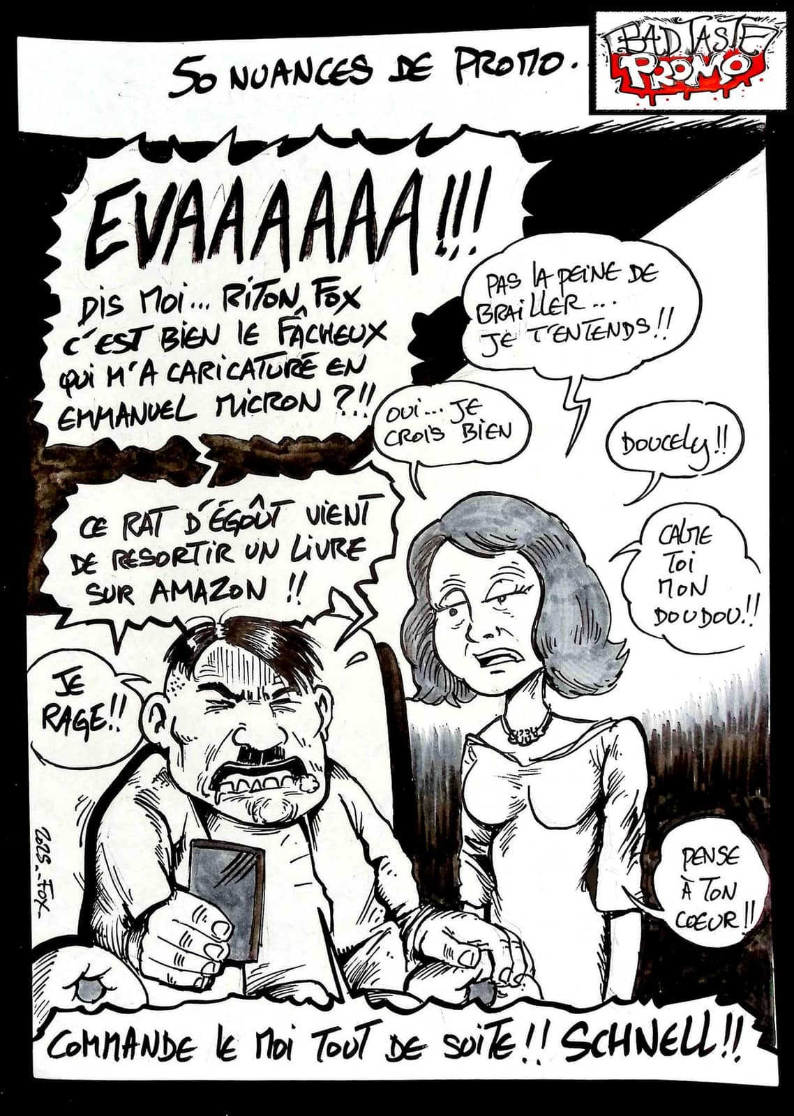 Promo débile Emmanuel Macron