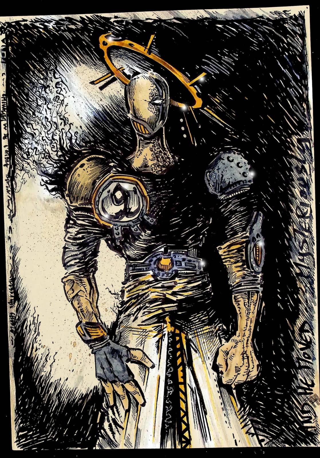 Ange déchu dark armé